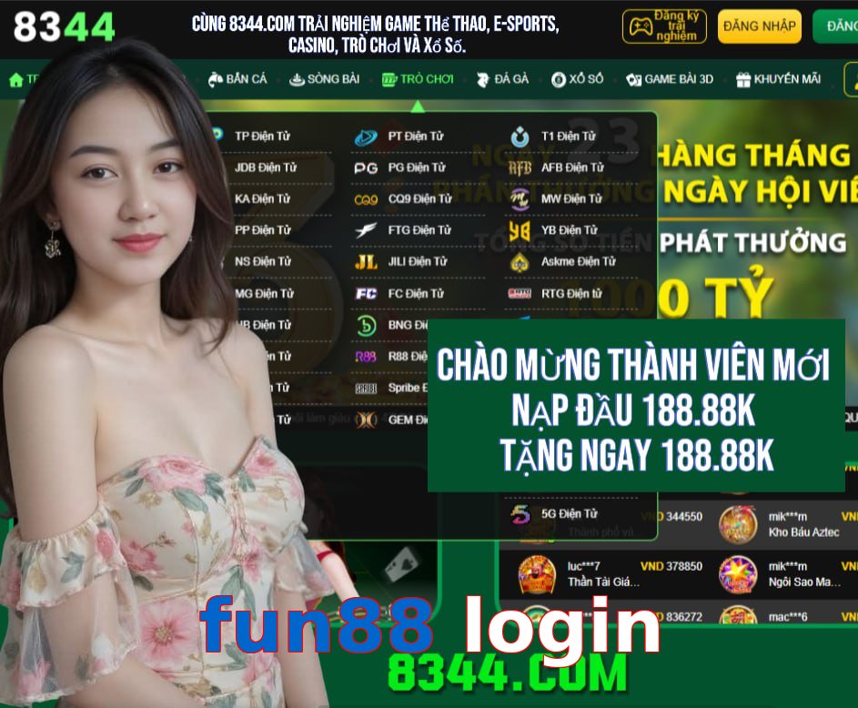 fun88 login